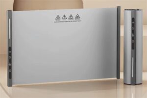 portable electric food warming tray foldable silicone