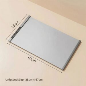 portable electric food warming tray foldable silicone 