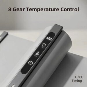 portable electric food warming tray foldable silicone